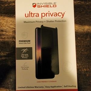Invisible Shield Ultra Privacy Samsung S9+ Screen Protector